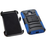 Clip Dual Protector Mixto c/pie Motorola G 3ra Gen Negro / Azul (17004509) by www.tiendakimerex.com